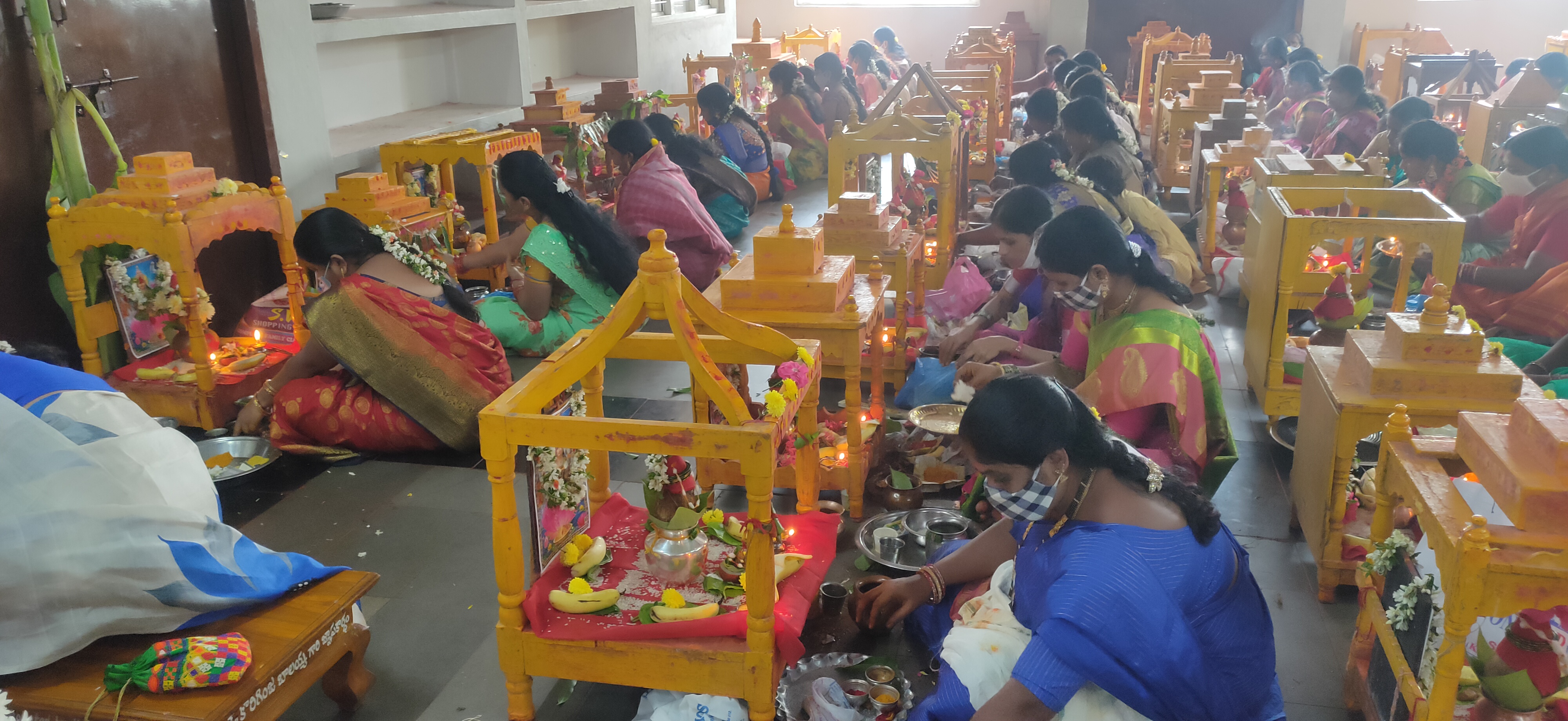 YADADRI sri lakshmi narasimha swamy temple, sri lakshmi narasimha swamy temple laksha pusparchana