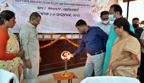 minister ajanta neog in poshan maah related program at amingaon