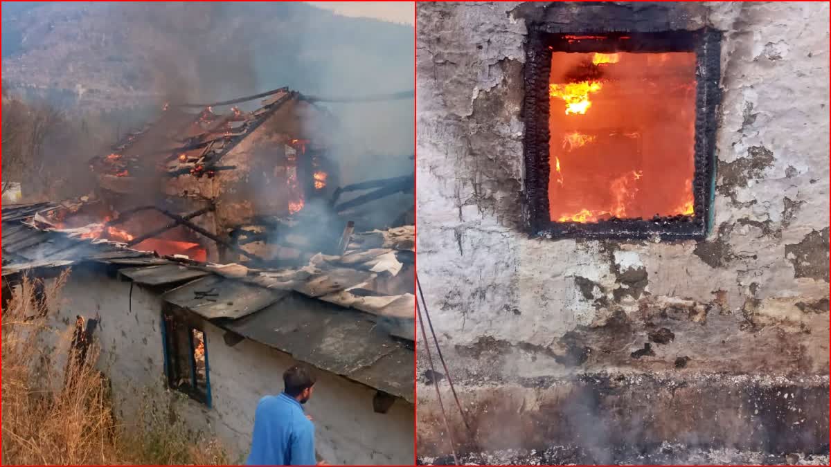 2 Storey House Burnt in Banjar