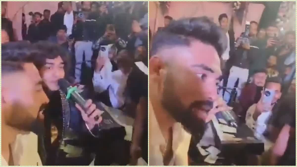 Team India bowler Muhammad Siraj spotted enjoying Qawwali in Hyderabad, video viral