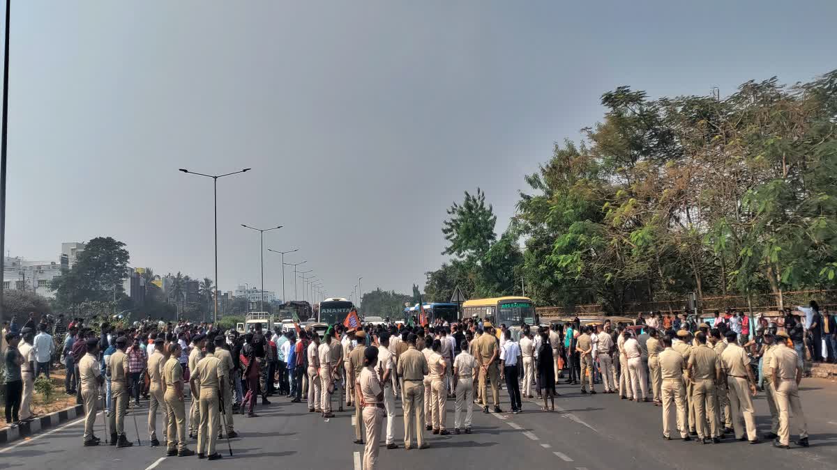 bjp protest