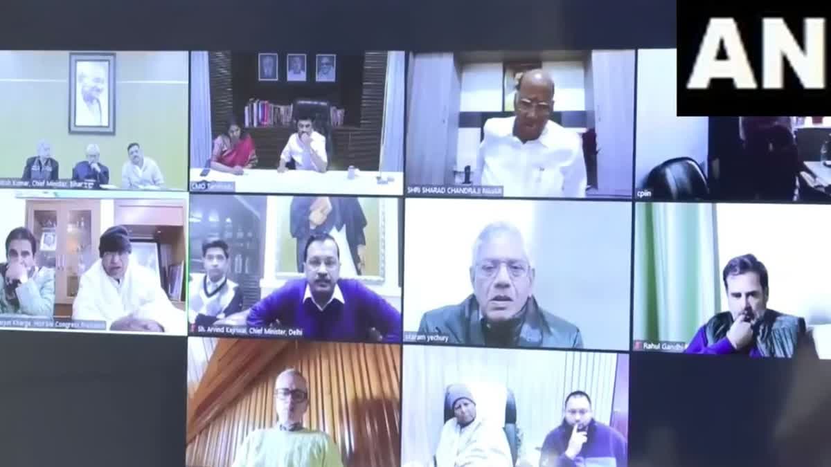 INDIA Bloc virtual meeting