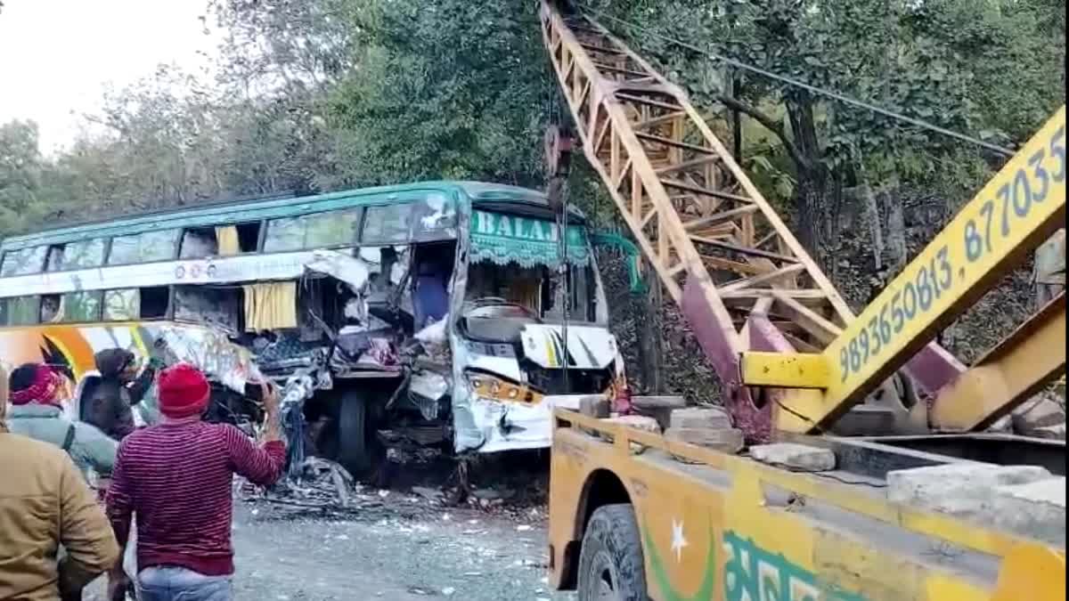 Bus accident in panna