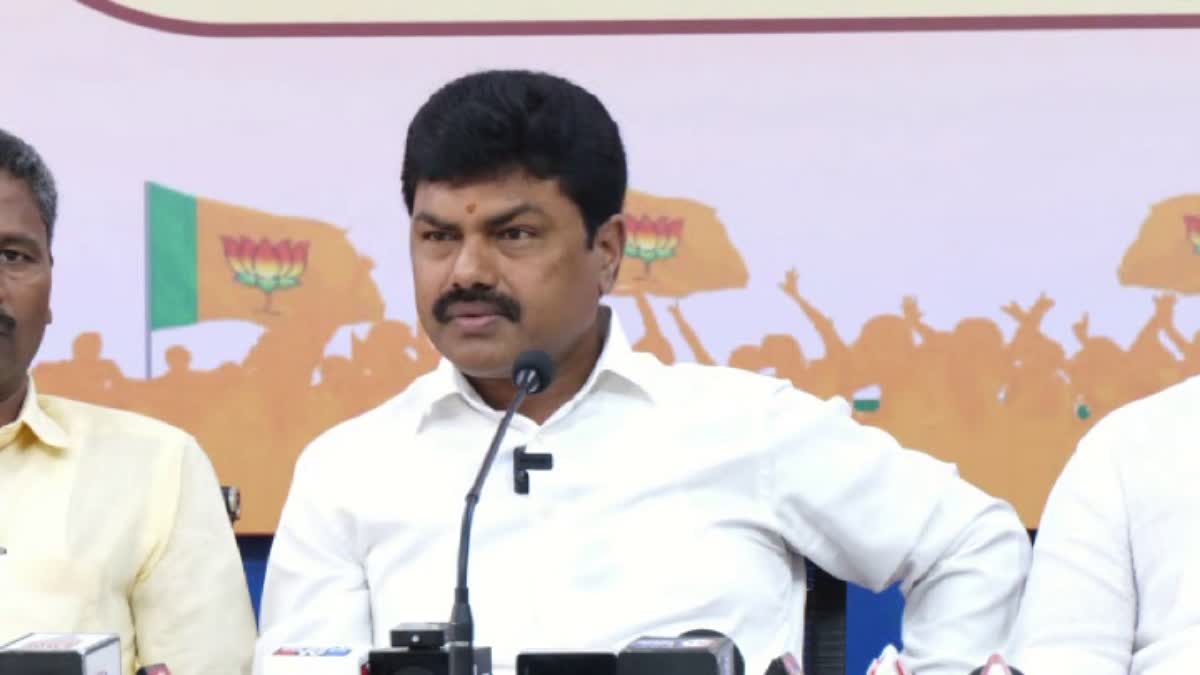 Etv Bharatmp-b-y-raghavendra-reaction-on-state-government-over-guarantees