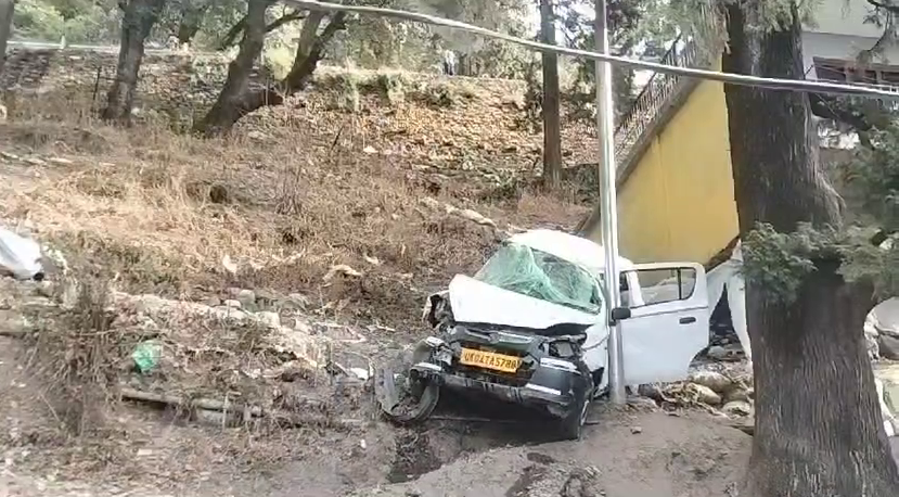 Car accident in Mallital