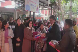 Civil Hospital in Pathankot celebrated Dhiyan di Lohri