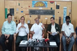 Karnataka Lorry owners and Agents Association Pressmeet