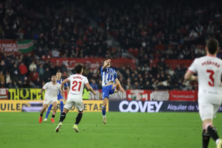 Deportivo Alaves registered a victory by a scoreline of 3-2 against Sevilla on Friday.