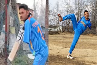 Amir Hussain Lone Jammu Kashmir Cricketer