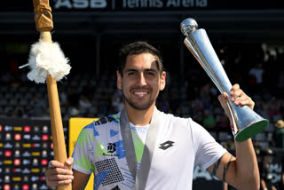 Chilean professional tennis player Alejandro Tabilo emerged victorious in the summit clash against Japanese Taro Daniel 6-3, 7-5 in the final of the ATP Auckland Classic to clinch his first title of his career on Saturday. Notably, Alejandro Tabilo made it to the final from the qualifiers of ATP Tour final.