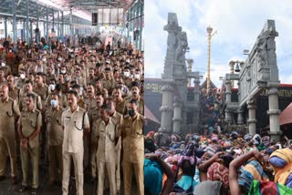 sabarimala makaravilakku  സന്നിധാനത്ത് സുരക്ഷ ഉറപ്പാക്കും  Heavy security at Sabarimala  മകരവിളക്ക് ഉത്സവം