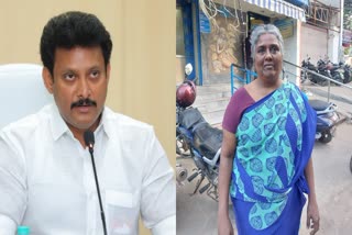 minister-anbil-mahesh-poyyamozhi-thanked-for-aayi-poornam-who-donated-her-land-to-school