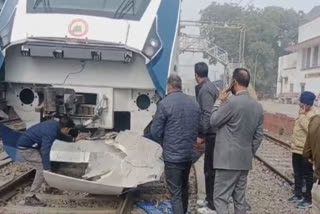 Vande Bharat Express meets with an accident in Sonipat.