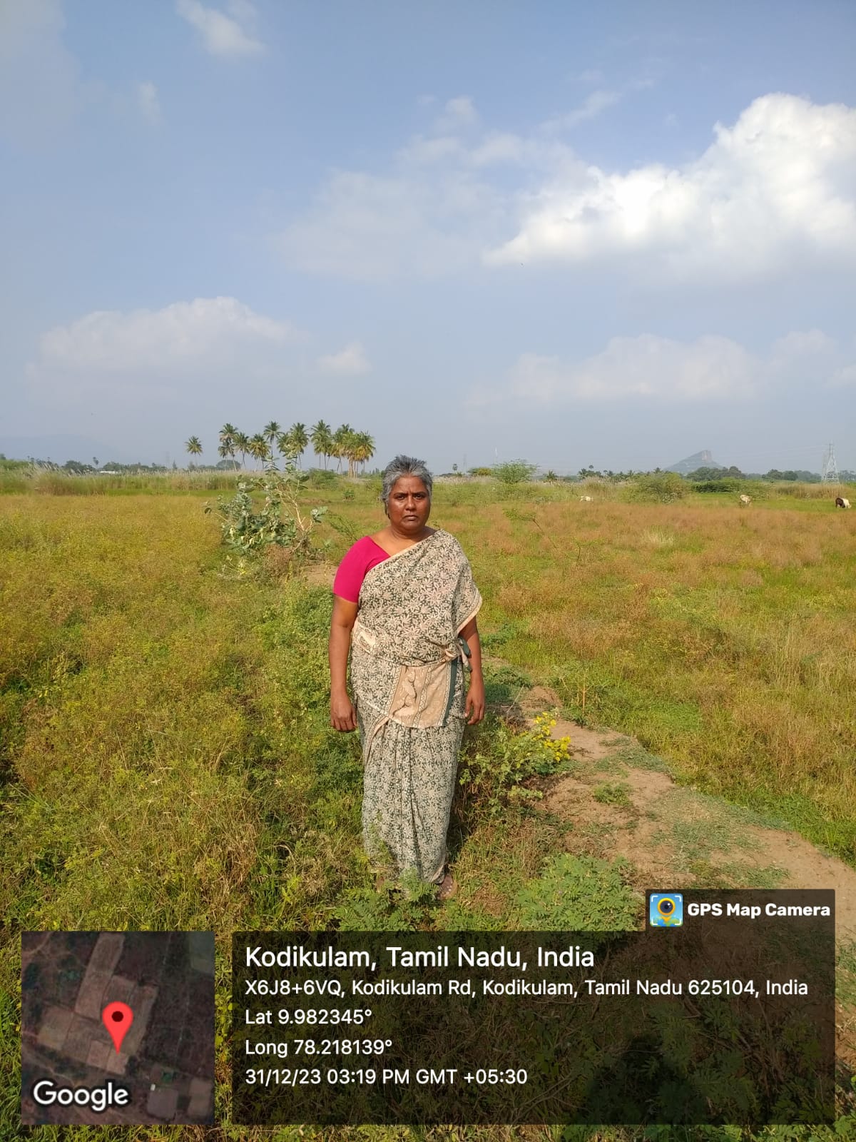 ச்ச்மதுரை பூரணம் அம்மாள் தானமாக வழங்கிய நிலம்