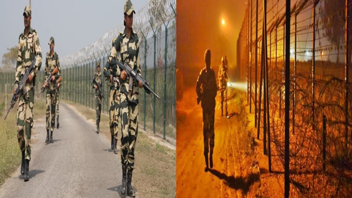 INDIA BANGLADESH BORDER FENCE ROW