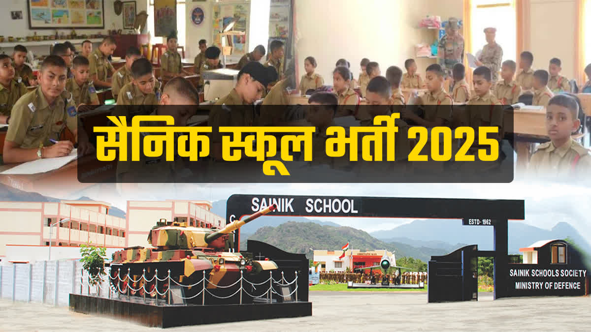 Sainik School Entrance Exam 2025