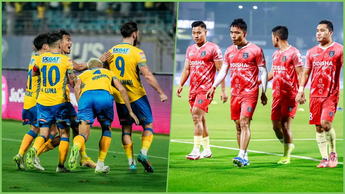 KERALA BLASTERS VS ODISHA FC  ISL KERALA BLASTERS  ഇന്ത്യന്‍ സൂപ്പര്‍ ലീഗ്  രാഹുല്‍ കെപി