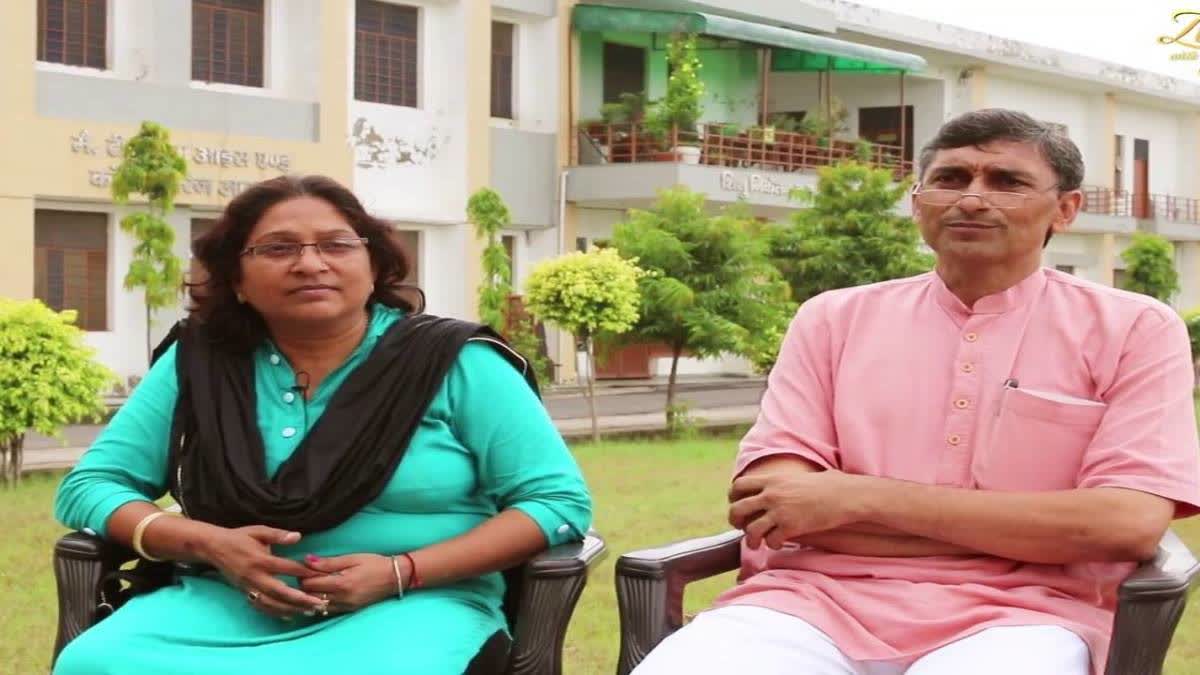 Dr BM Bhardwaj and his wife Dr Madhuri Bhardwaj