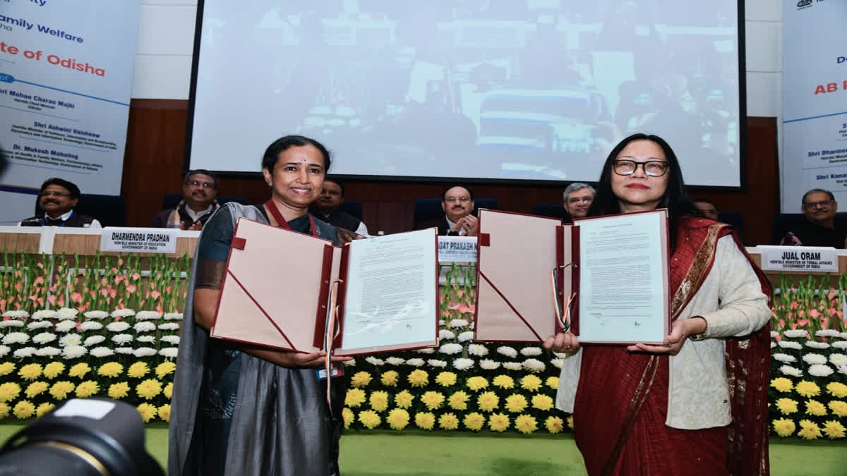 In a major development, the Odisha government on Monday signed a Memorandum of Understanding (MoU) with National Health Authority (NHA) under the Union Ministry of Health for implementation of Ayushman Bharat Pradhan Mantri Jan Arogya Yojana (AB PM-JAY) in the state