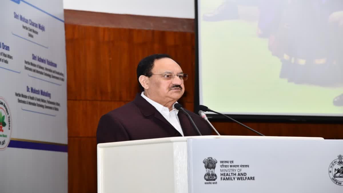 Union Health Minister JP Nadda