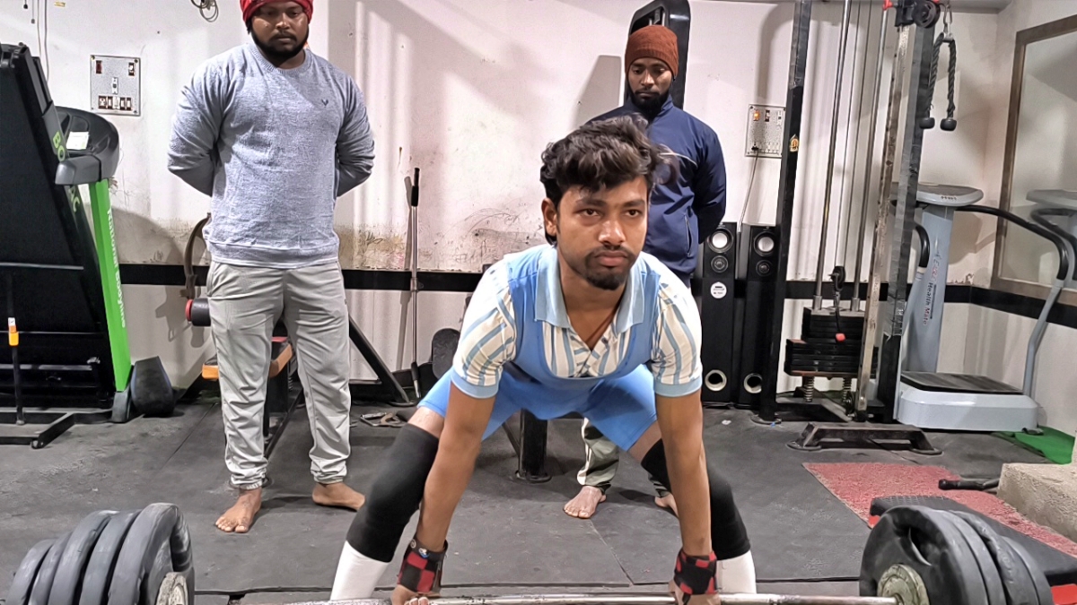 Bhagalpur weightlifting player Amit Kumar