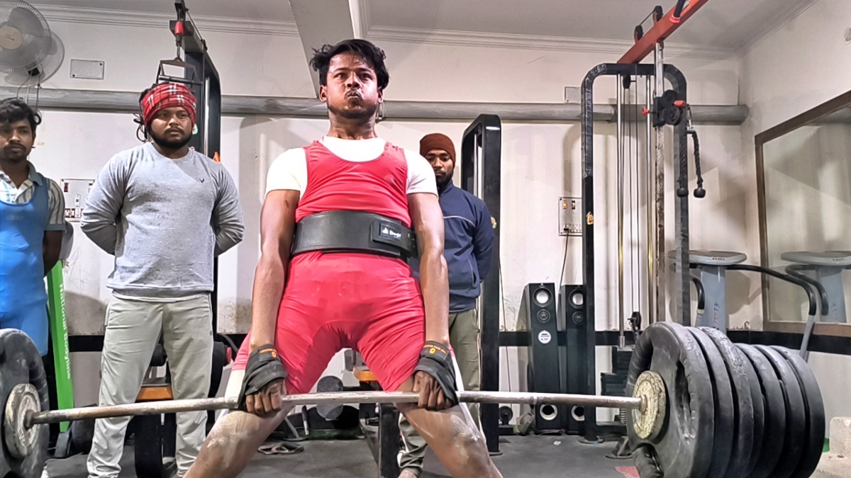 Bhagalpur weightlifting player Amit Kumar