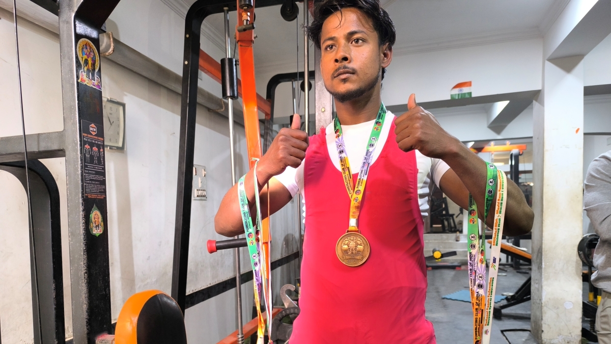 Bhagalpur weightlifting player Amit Kumar