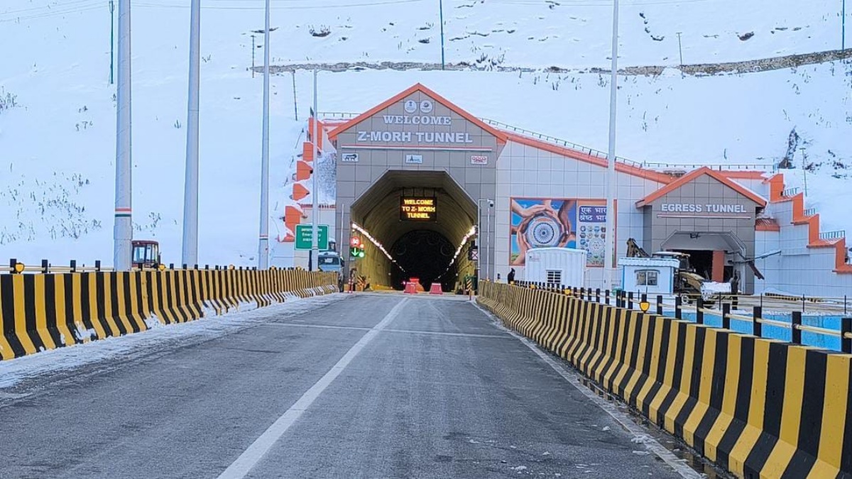 Z Morh tunnel in Jammu Kashmir