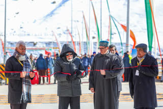 PM Modi inaugurated the much-awaited Z Morh Tunnel in  Srinagar Sonamarg highway