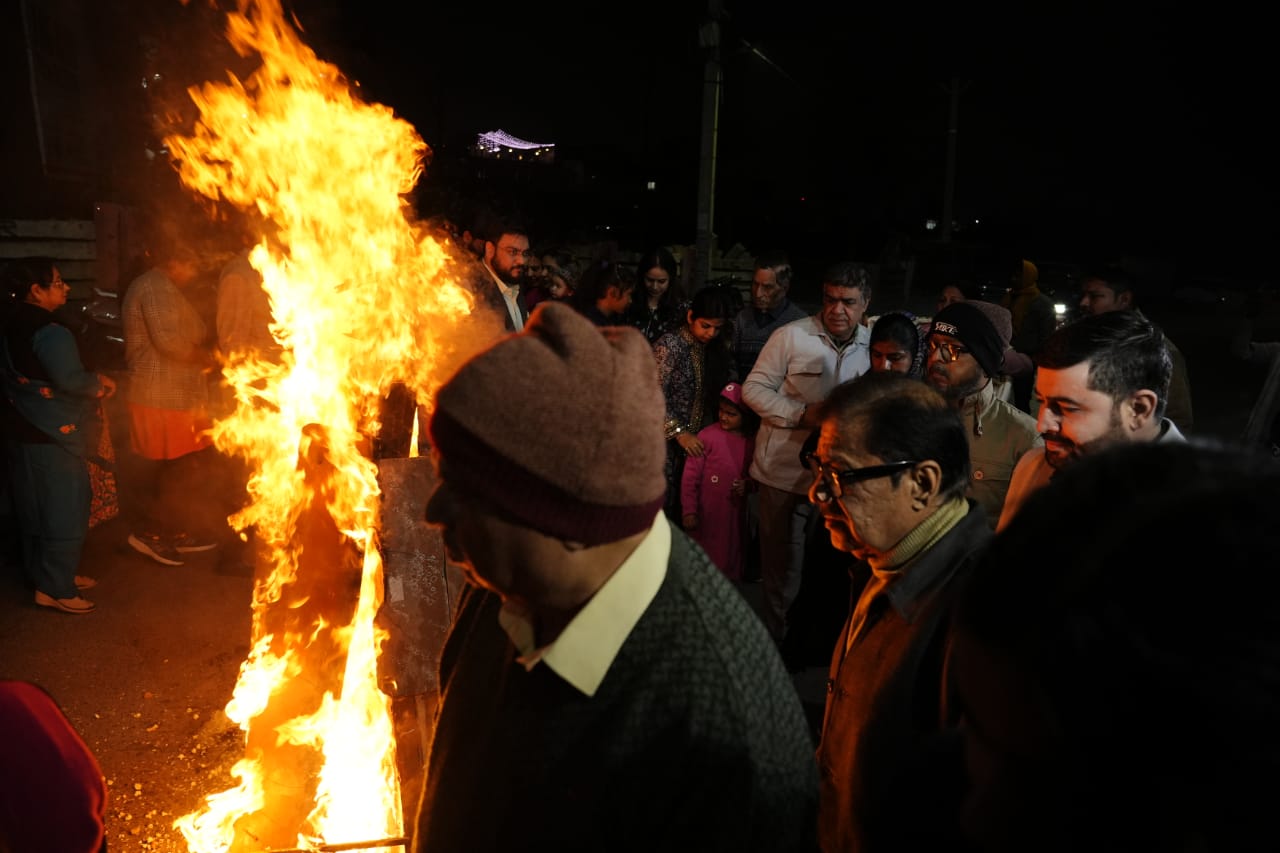 MLA CP Singh participated in Lohri festival program in Ranchi