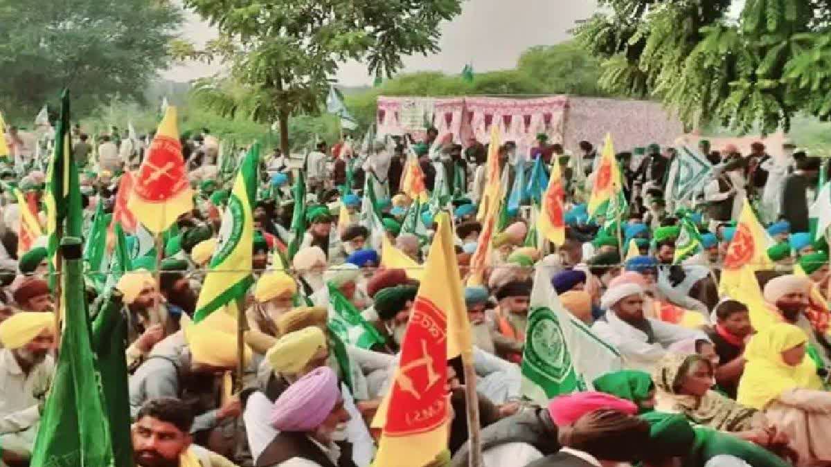 Haryana Police Fire Tear Gas at Protesting Farmers near Shambhu Border