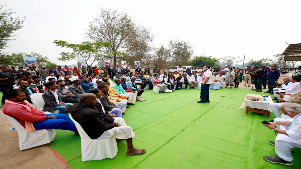 Senior Congress leader Rahul Gandhi has assured the farmers that his party would bring in a legislation to guarantee the minimum support price (MSP) if INDIA bloc is voted to power in the upcoming Lok Sabha elections, on Tuesday, during his Bharat Jodo Nyay Yatra in Chhattisgarh’s Ambikapur.