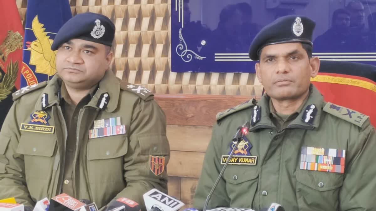 25 Local, 30 Foreign Militants Active in Jammu and kahmir says ADGP VIJAY kUMAR