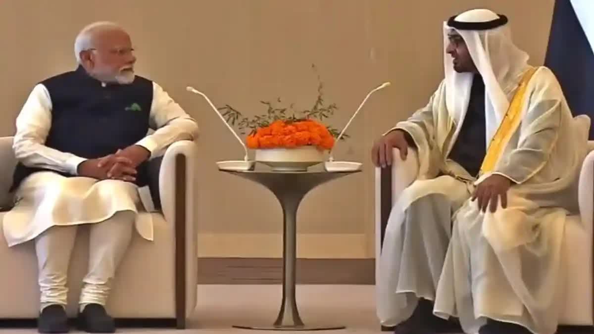 pm modi uae visit hold talks with top leadership all update