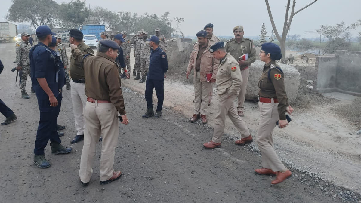 IGP inspects Rajasthan Haryana border