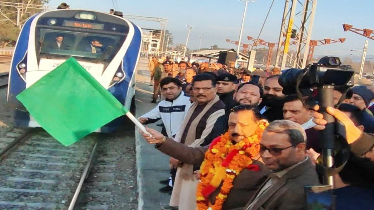 Distance from Vande Bharat train to Delhi has reduced:MOS Jitendra Singh