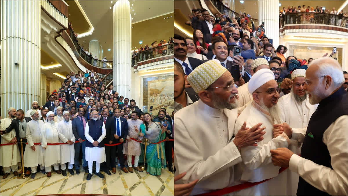Chants of "Modi Hai Toh Mumkin Hai" and "Ahlan Modi" resonated through the air as the Indian diaspora gathered in Abu Dhabi expressed their fervent excitement after meeting Prime Minister Narendra Modi.