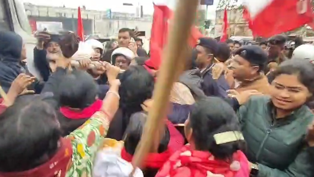 Left Front-Congress Political Rally