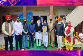 Gatka player Harpreet Kaur