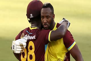 Australia vs West Indies  David Warner  Andre Russell  ഓസ്‌ട്രേലിയ vs വെസ്റ്റ് ഇന്‍ഡീസ്  ഡേവിഡ് വാര്‍ണര്‍