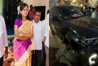 MLA Lasya Nanditha Car Accident