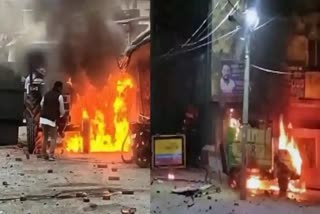 anti encroachment drive Uttarakhand  Haldwani Violence  ഹൽദ്വാനി സംഘർഷം  ഉത്തരാഖണ്ഡ്  പളളിയും മദ്രസയും പൊളിച്ചു