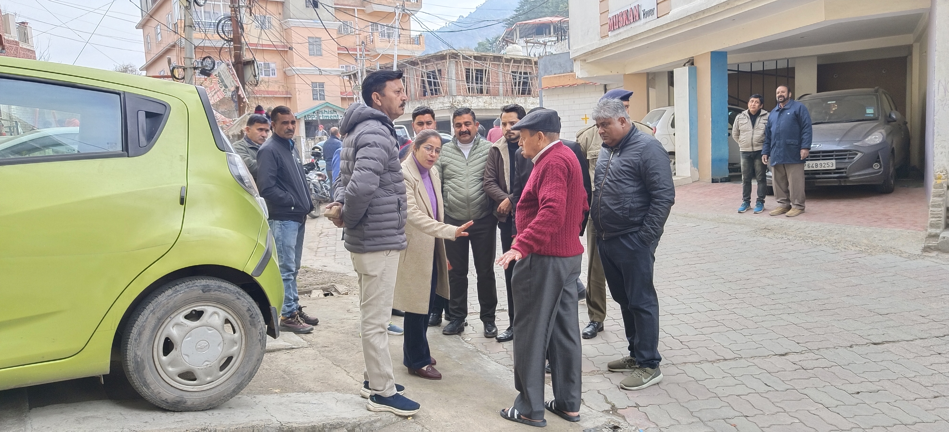 Action on Encroachment in Solan Tank Road