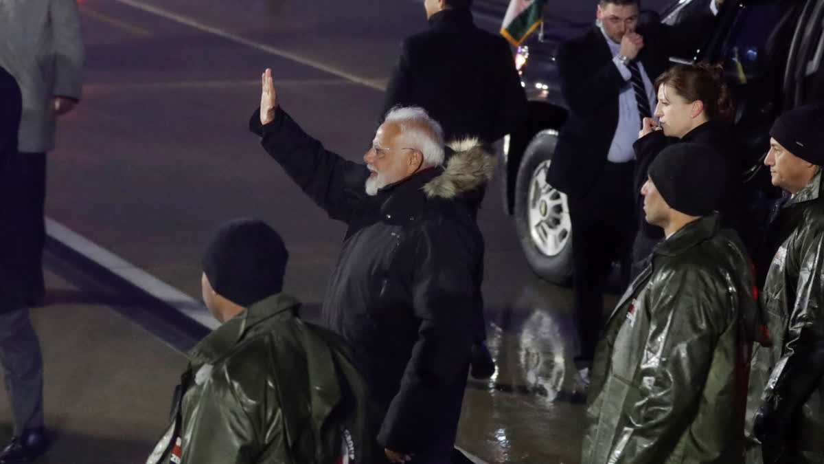 Prime Minister Modi Arrives In Washington To Rousing Welcome By Indian Diaspora