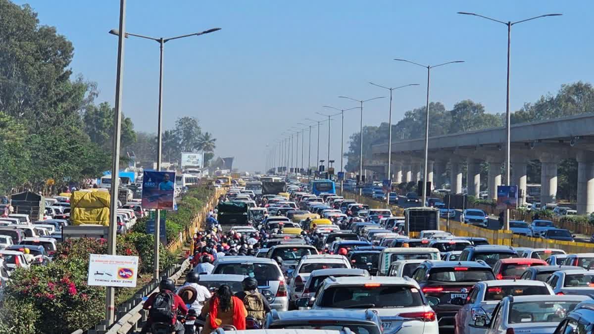 ಏರೋ ಇಂಡಿಯಾ 2025, Aero india, Bengaluru Traffic, Airport