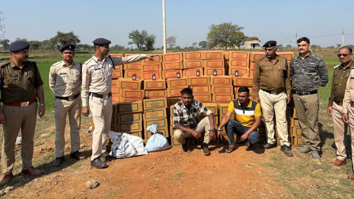 Stock of illegal liquor seized