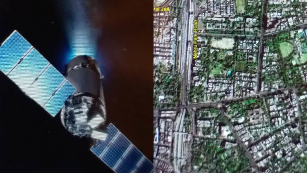 Indore monitored from satellite