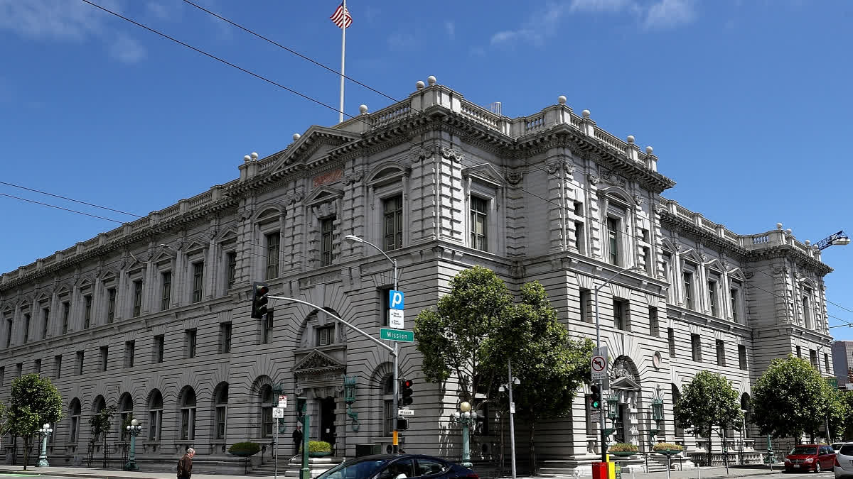 A view of the Ninth U.S. Circuit Court of Appeals on June 12, 2017 in San Francisco, California.