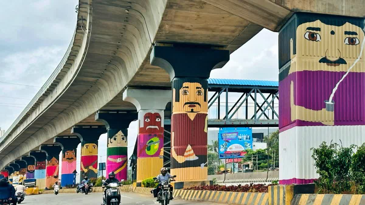 a-touch-of-color-on-bengaluru-metro-pillars