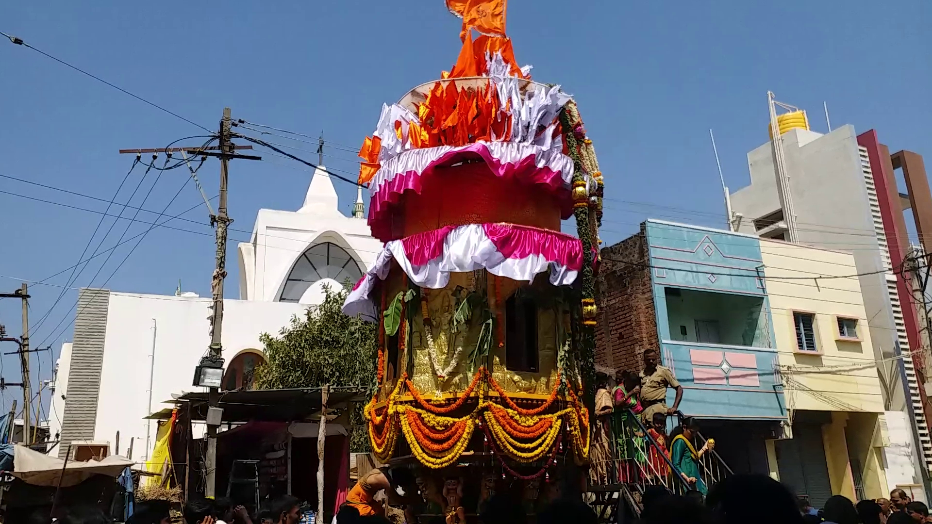 THE GRAND BRAHMARATHOTSAVA OF LORD HARIHARESHWARA SWAMY IN DAVANAGERE